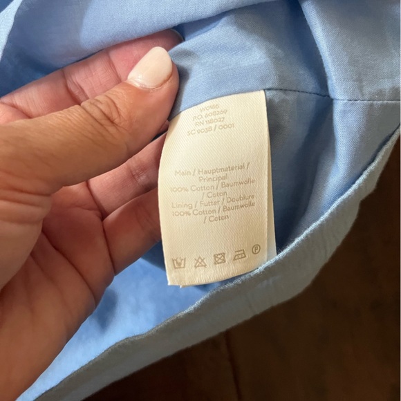 Boden Portia Blue Floral Embroidered Tank Top - Picture 7 of 10